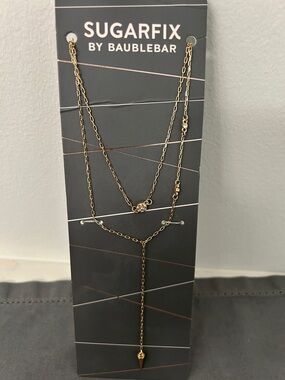 Gold Layered Y-Necklace